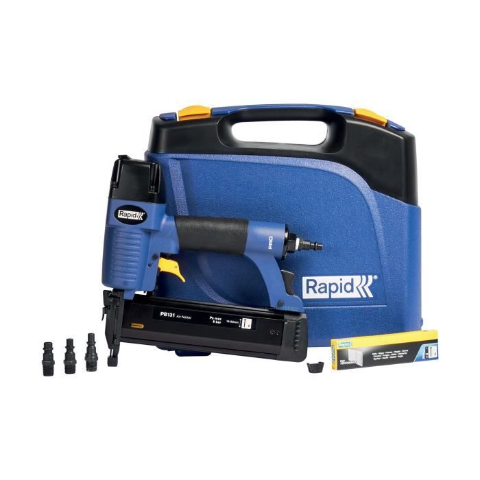 Image secondaire de Cloueur Pneumatique RAPID PRO PB131 pour Menuiserie - 110 Clous N°8