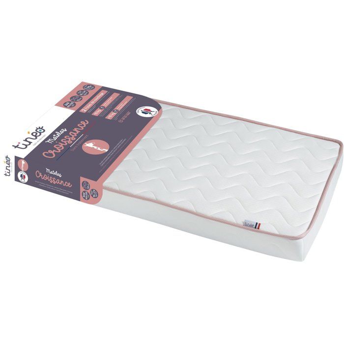 Image secondaire de Matelas Évolutif TINEO pour Bébé - 60x120 cm, 2 Faces de Soutien