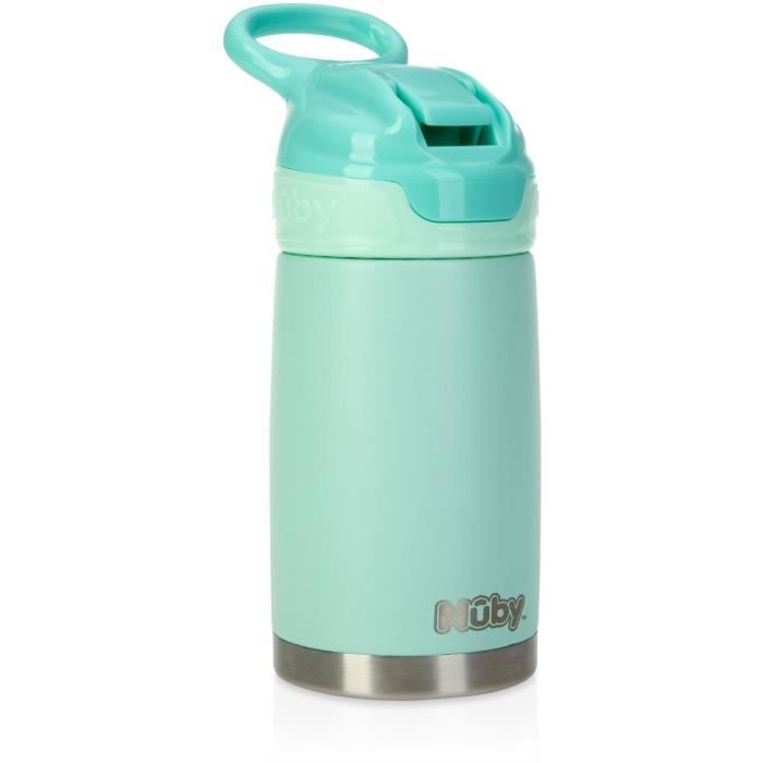 Image secondaire de Gourde isotherme - NUBY - 300 ml - Acier inoxydable - Turquoise