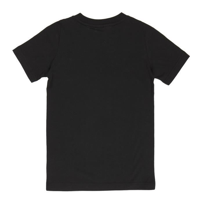 T-Shirt Logo - Noir 7/8 ans