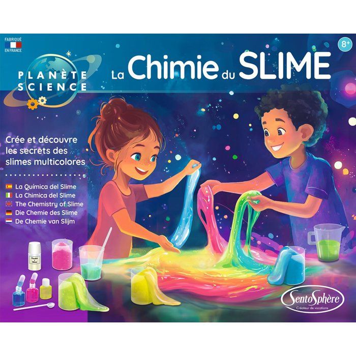 Kit Scientifique Sentosphere - Créez Votre Slime Fluorescent