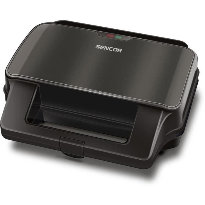 Image secondaire de Appareil a sandwichs - Sencor - SSM 9978BK - 4 en 1 - 900W - Noir