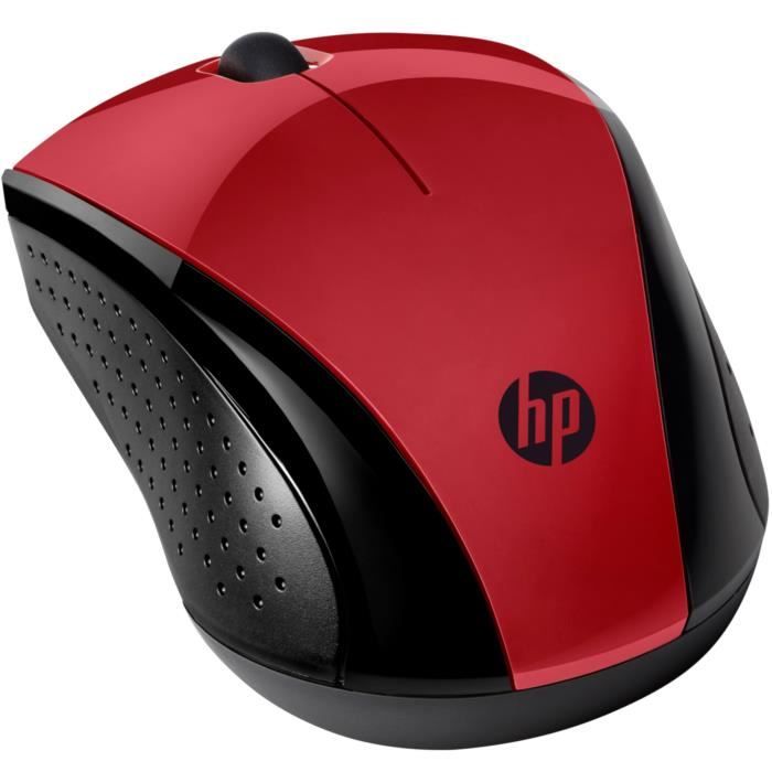 Souris sans fil HP 220 - Rouge