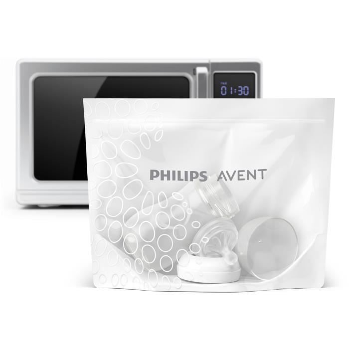 Image secondaire de Sachets de stérilisation - PHILIPS AVENT - Micro-ondes - 5 sachets