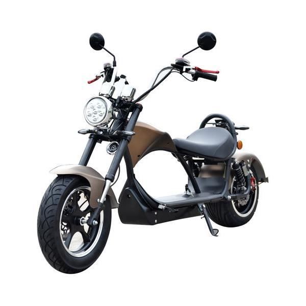 MOOVWAY - Scooter CITY COCO XXXL - Marron