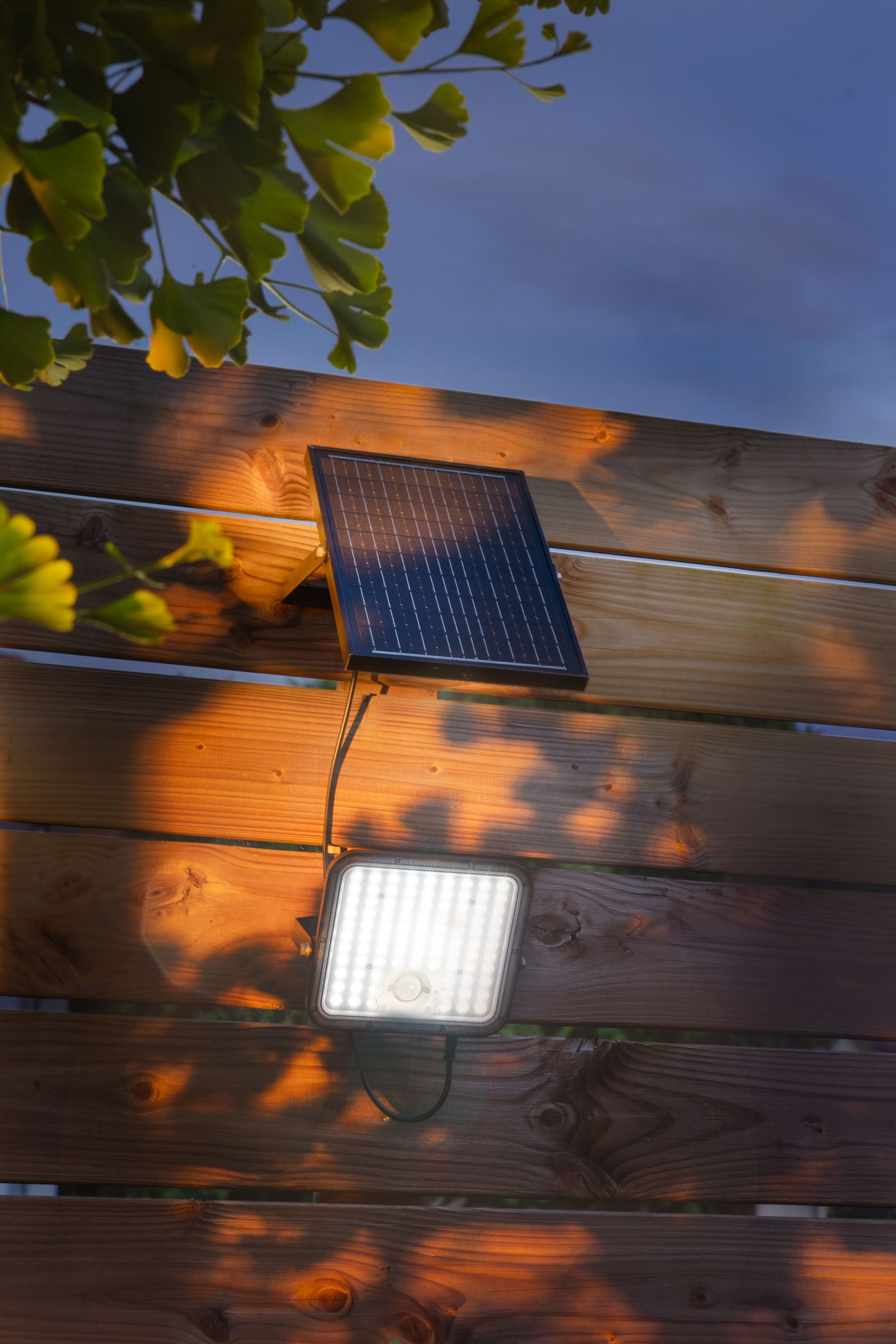 Image secondaire de Projecteur LED Solaire GALIX avec Détecteur de Présence - 2000 Lumens