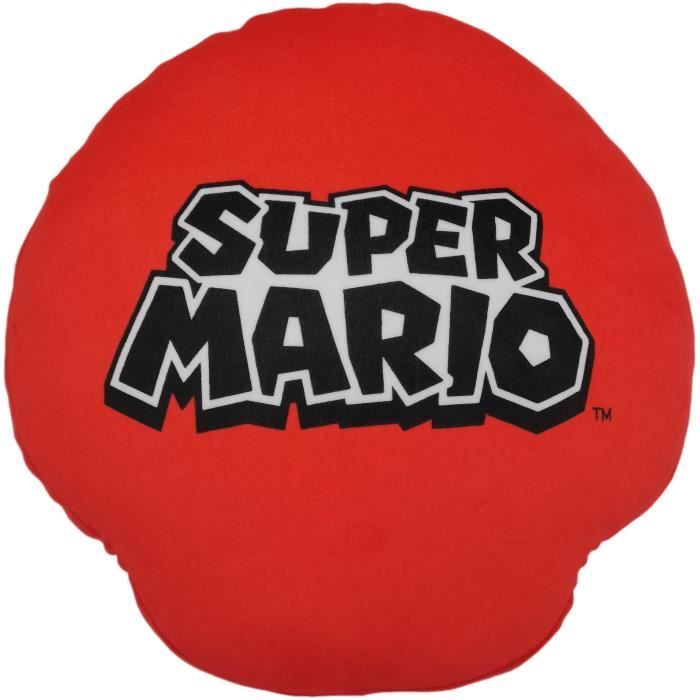 Image secondaire de Coussin 3D - MARIO BROS - Champignon - Microfibre - 40 cm