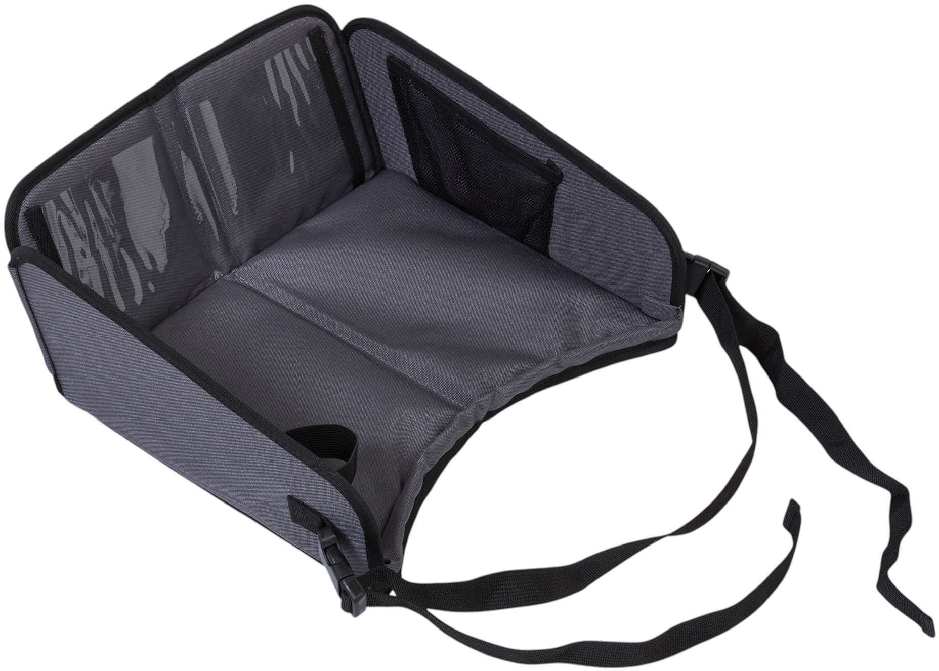 Image secondaire de Plateau de Voyage TINEO - Mini Espace de Jeu pour Enfants - Gris