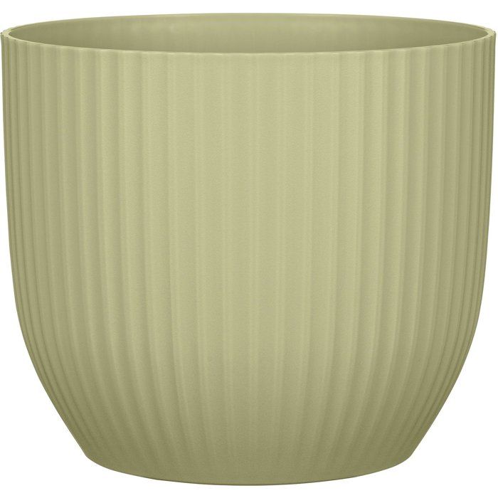 Pot de Fleurs Rond Vert 7L - DEROMA