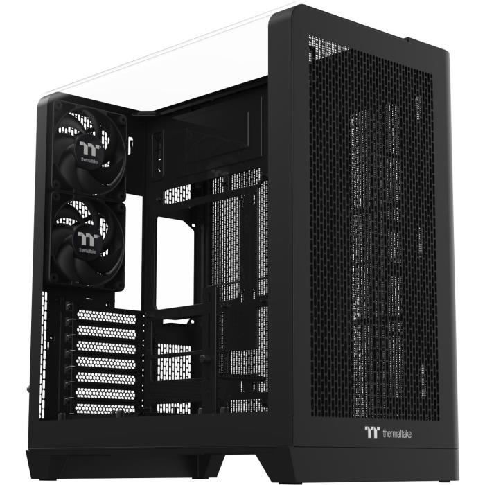 Boîtier PC THERMALTAKE View 390 Air - Moyen Tour Noir avec Verre Trempé