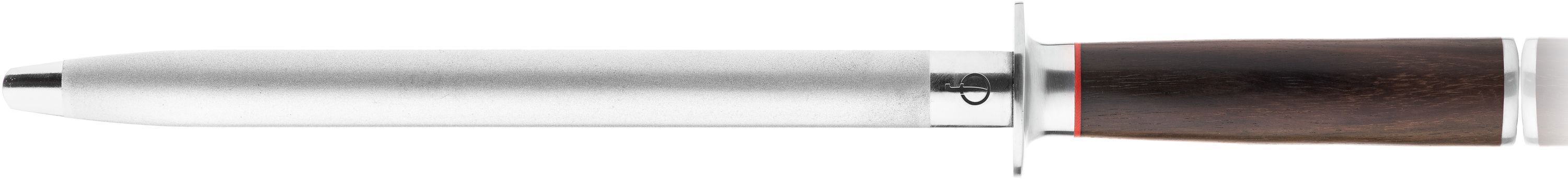 Fusil à aiguiser Forged Sebra en acier japonais 440C avec manche en bois