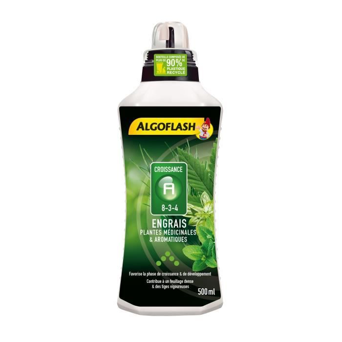 ALGOFLASH Engrais plantes médicinales & aromatiques croissance - 500 ml
