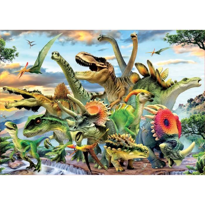 EDUCA PUZZLE 500 DINOSAURES