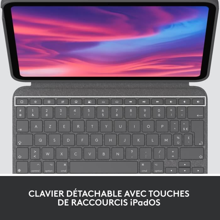 Logitech Combo Touch Étui clavier pour iPad détachable 10e génération