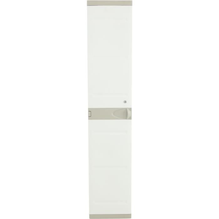 PLASTIKEN - Armoire haute vestiaire - 35cm