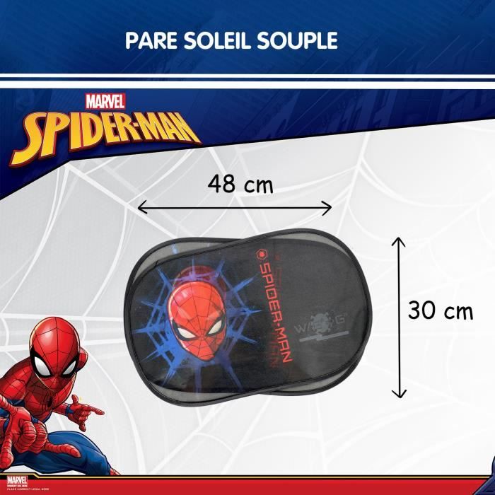 Nania - Pare soleil souple - Spiderman