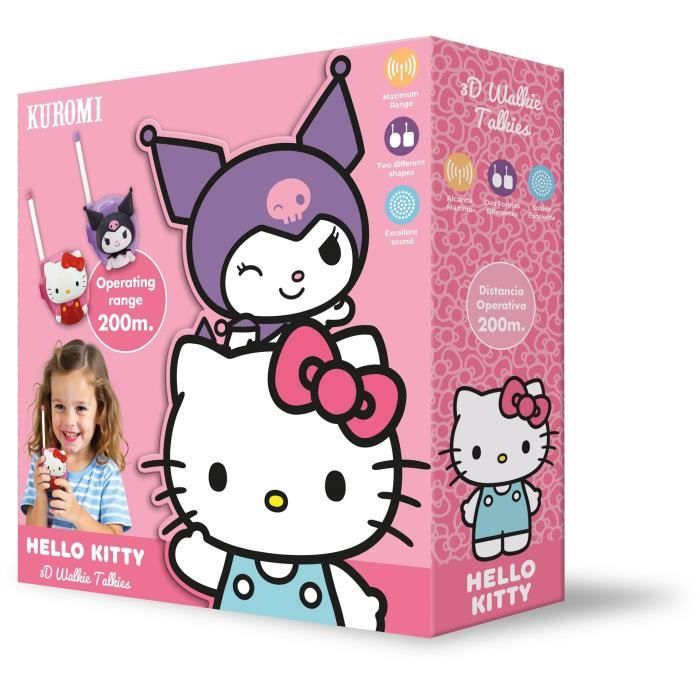 Image secondaire de Talkie walkie 3D Hello Kitty & Friends - KIDS LICENSING - HK50203