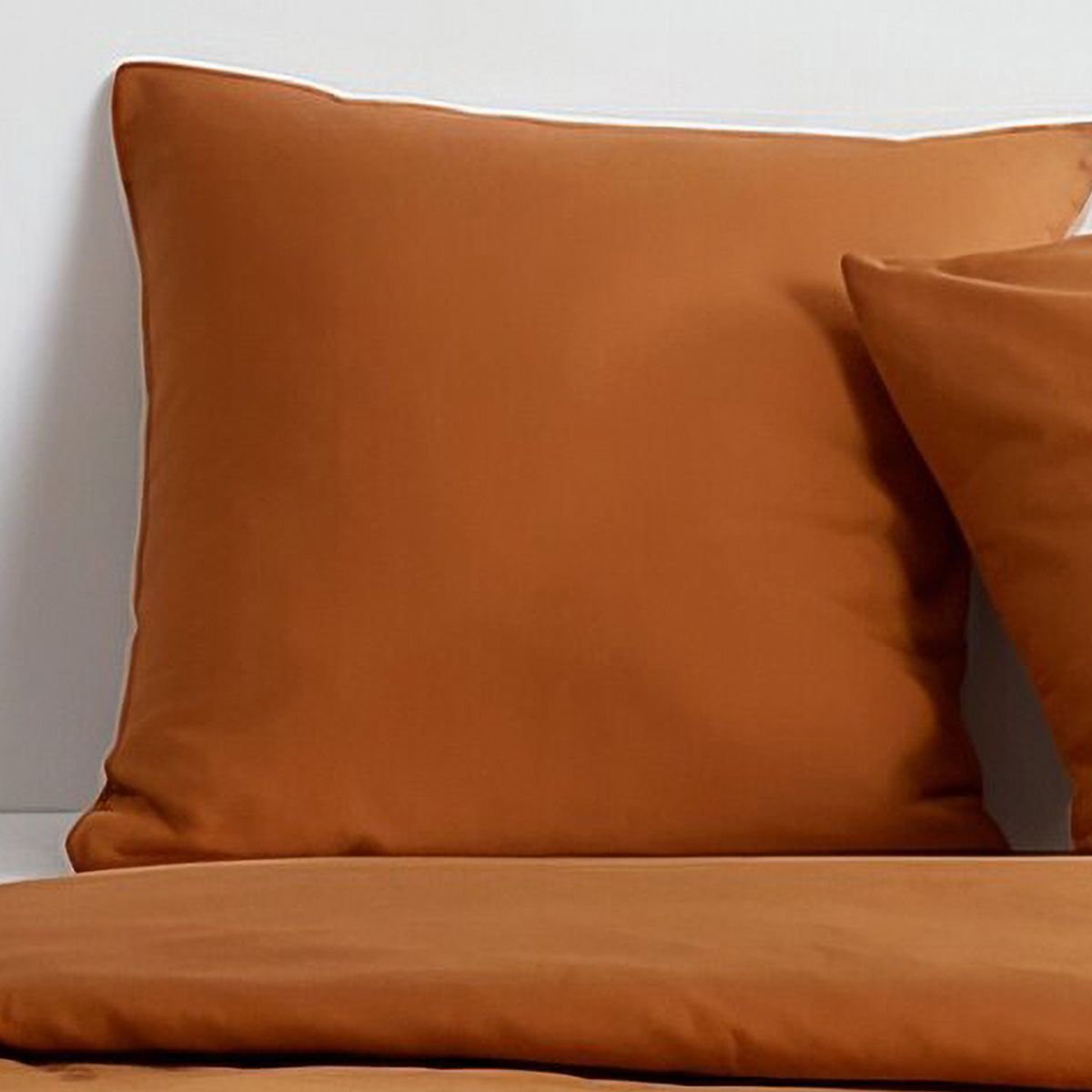 Image secondaire de Parure de lit Essential Caramel - Housse de couette 220x240 cm et 2 taies