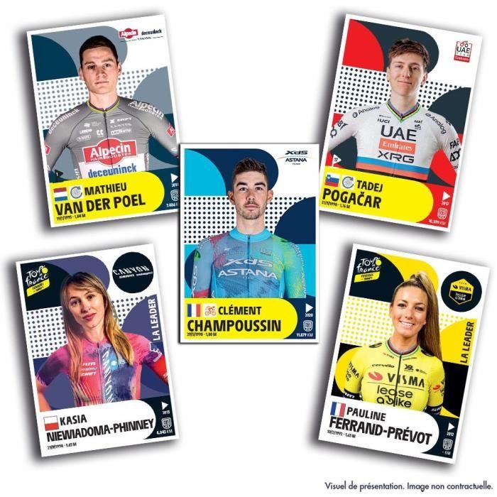 Image secondaire de Blister - PANINI - TOUR DE FRANCE 2025 - 10 pochettes + 1 offerte - 55 stickers