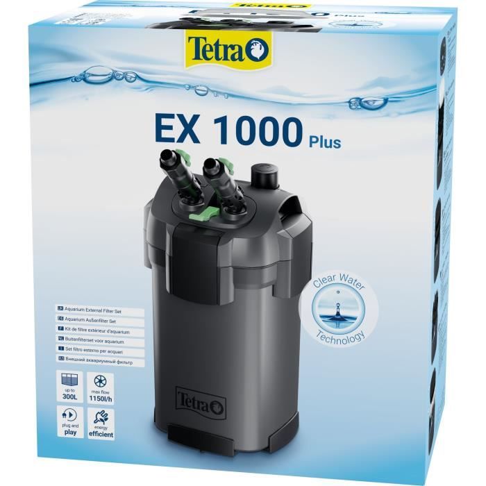Image secondaire de Filtre extérieur - TETRA - EX 1000 plus - Pour aquarium de 150 a 300 L