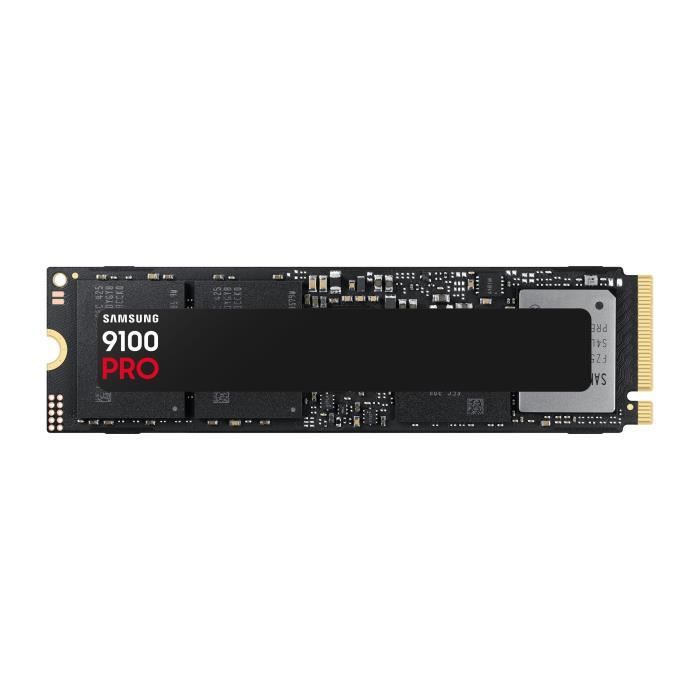 Samsung - 9100 PRO - Internal SSD - NVMe M.2 PCIe 5.0 x4 - 1 TB - Read speed up to 14,800 MB/s - MZ-VAP1T0BW