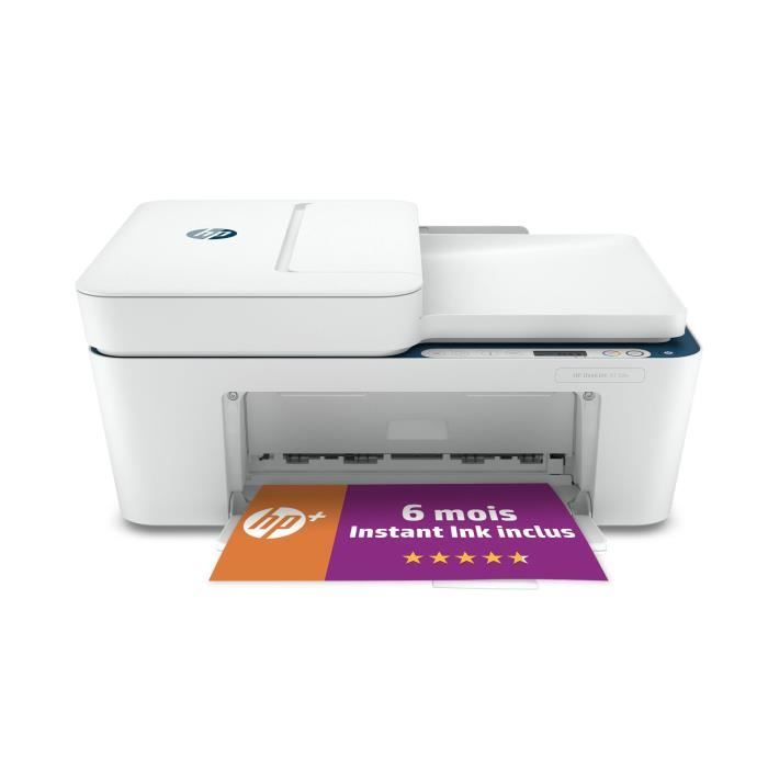 HP Deskjet 4130e Imprimante tout-en-un Jet d'encre couleur Copie Scan - 6 mois d'Instant ink inclus avec HP+