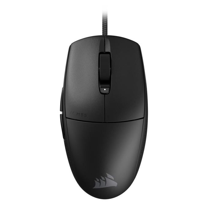 Mouse da gioco cablato - CORSAIR - M55 Cablato - 16.000 DPI - Ergonomico - Retroilluminazione RGB