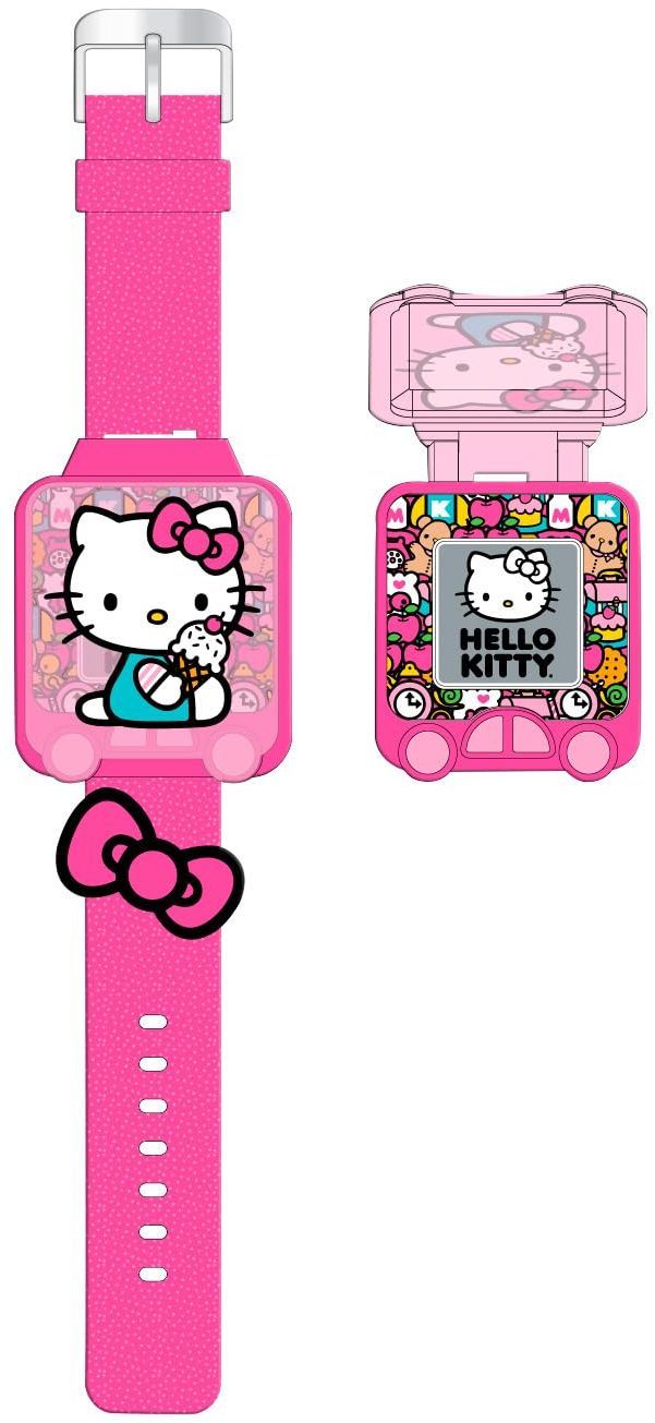 Montre éducative avec jeux Hello Kitty - KIDS LICENSING - GEN4148
