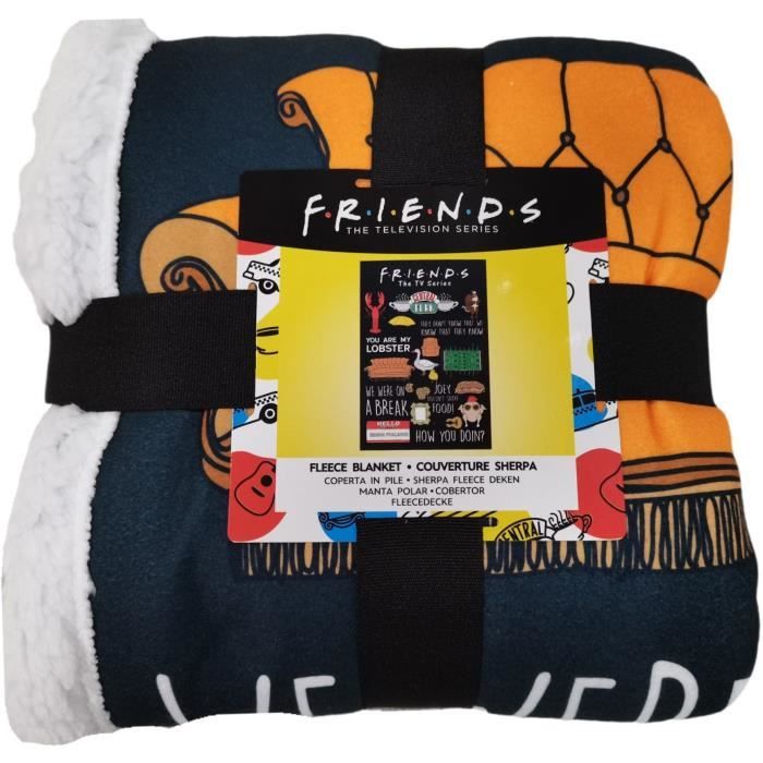 Image secondaire de Couverture Sherpa - FRIENDS - 100 x 150 cm
