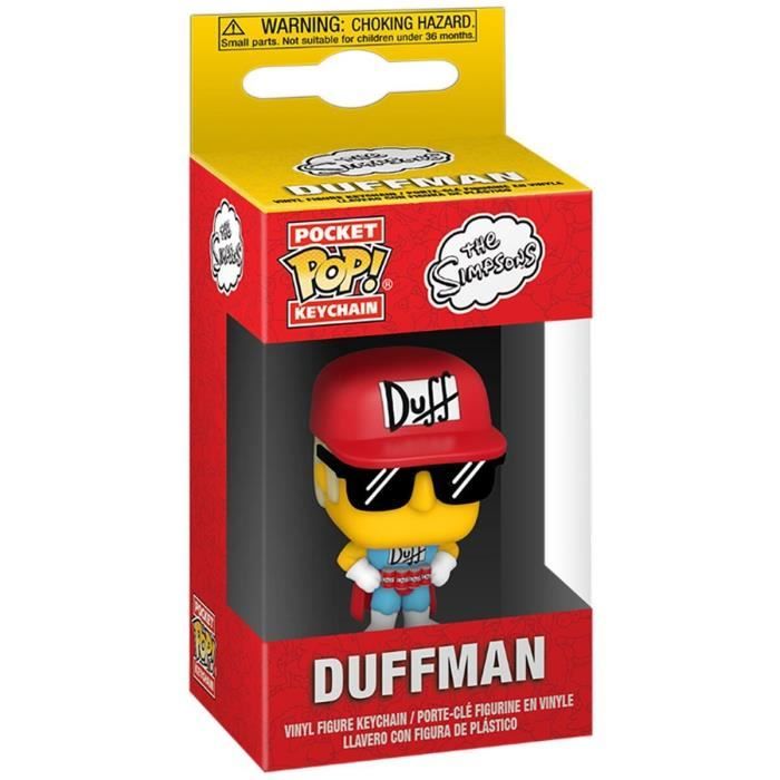 Porte-clés Funko Pocket Pop! Simpsons - Duffman