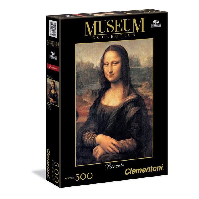 Clementoni - Museum 500 pieces - De Vinci : La Joconde