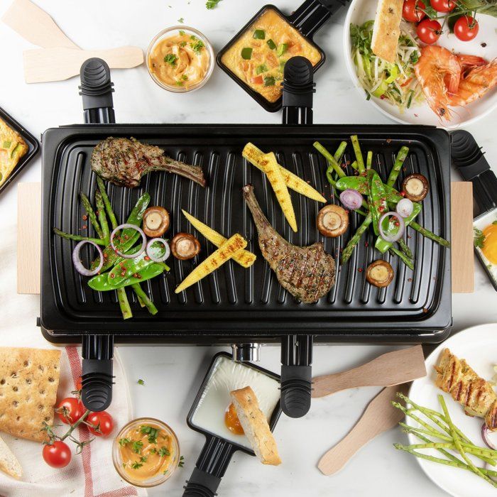 Image secondaire de Appareil à Raclette DOMO DO9294G pour 8 Personnes - Gril 1400W