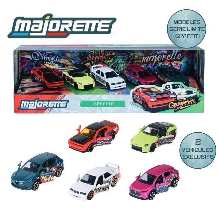 Image secondaire de MAJORETTE - Majo SL Graffiti 5 Pcs Giftpack - des 3 ans
