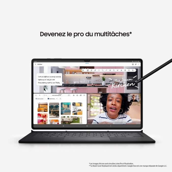 Tablette Tactile - SAMSUNG - Galaxy Tab S8 - 11 - RAM 8Go - 128Go - Anthracite - 5G - S Pen inclus