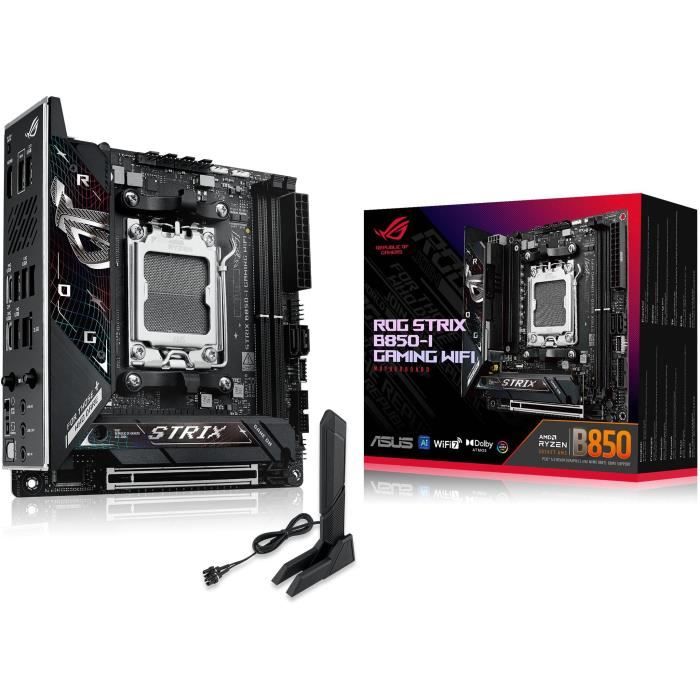 Scheda madre - ASUS - ROG STRIX B850-I GAMING WIFI - AMD B850 - Slot AM5 mini ITX