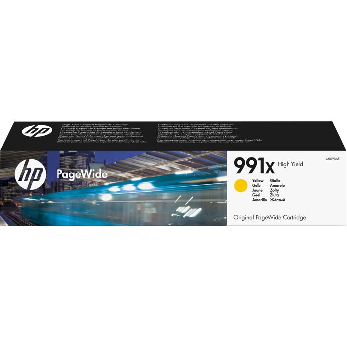 Cartuccia d'inchiostro - HP - 991X - 182 ml - Giallo - Alta capacità - Originale