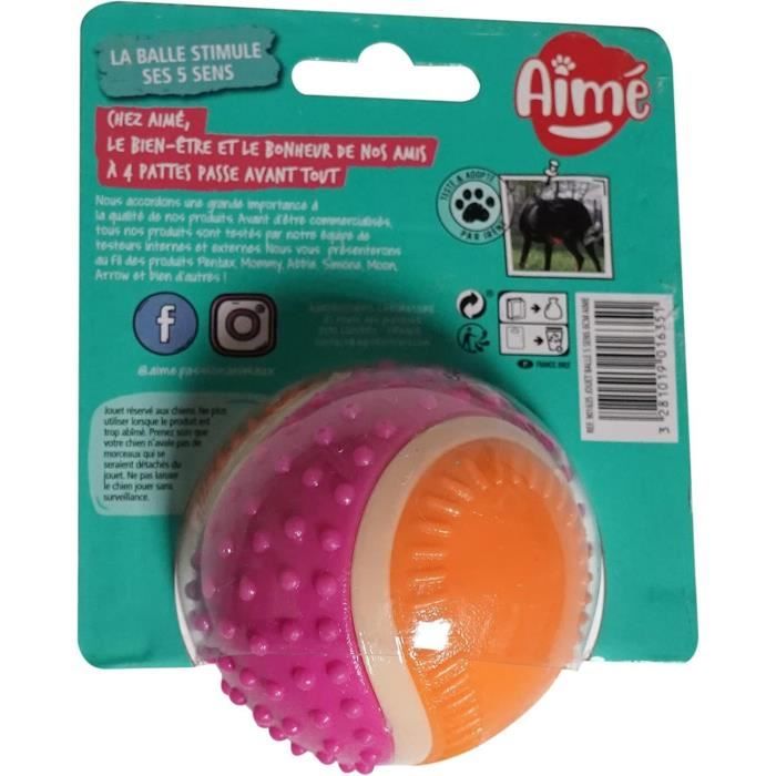 Image secondaire de Balle pour chien - AIMÉ - 5 en 1 Saveur Boeuf