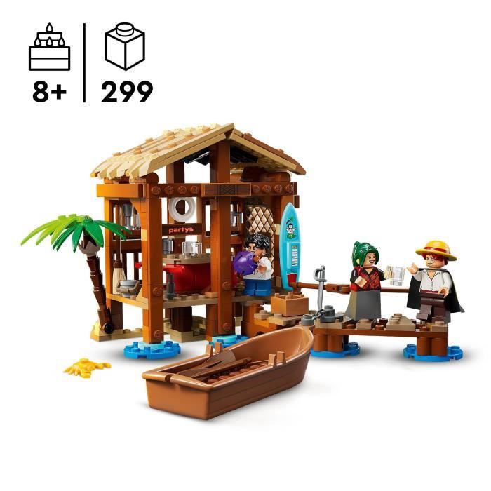 Image secondaire de LEGO ONE PIECE 75636 Le Bar du Village de Fuchsia - Jouet de Construction enfant des 8 ans