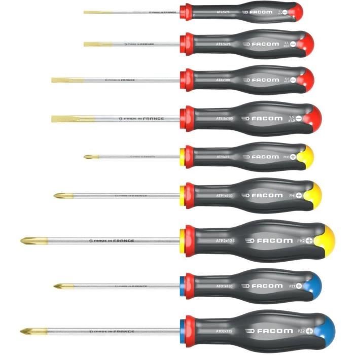 FACOM SET DI 9 CACCIAVITI PROTWIST