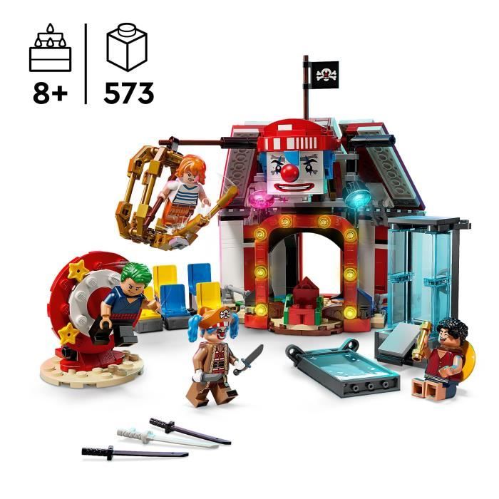 Image secondaire de LEGO ONE PIECE 75637 Le Chapiteau de Baggy le Clown - Jeu pour enfant des 8 ans - Cadeau