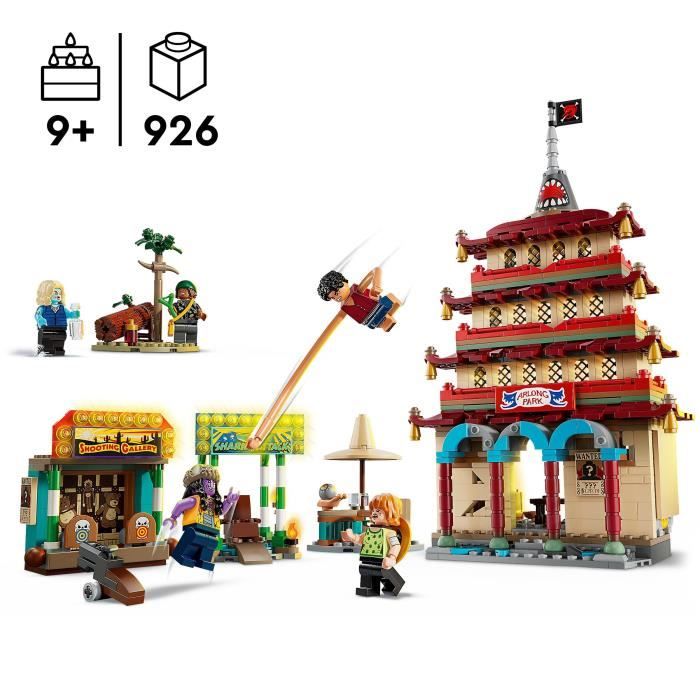 Image secondaire de LEGO ONE PIECE 75638 La Bataille d'Arlong Park - Jeu de Construction pour enfant des 9 ans