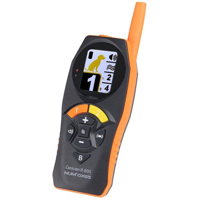 Image secondaire de Ensemble de Dressage Rechargeable NUM'AXES CANICOM R-800 pour Chien - Orange