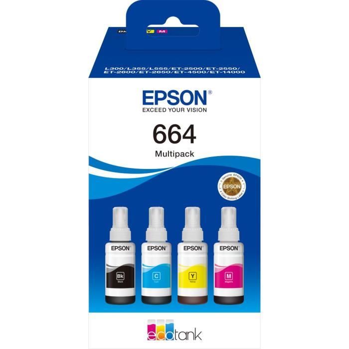 Multipack 4 colors EcoTank 664