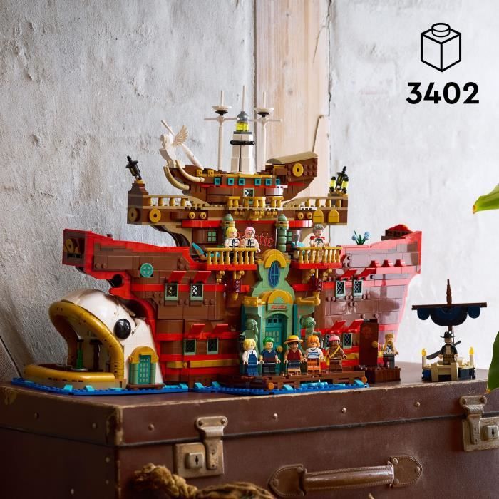 Image secondaire de LEGO ONE PIECE 75640 Le Restaurant Flottant Baratie - Set de Construction Anime - Adulte