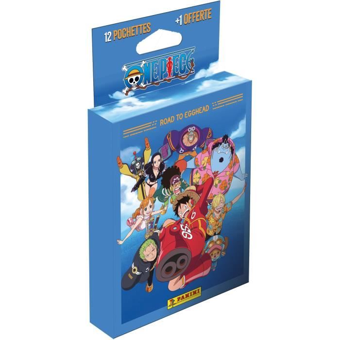 Image secondaire de Blister - PANINI - ONE PIECE ROAD TO EGGHEAD - 12 pochettes + 1 offerte - 65 cartes
