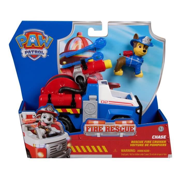 Image secondaire de Figurine Chase - Véhicules + 2 projectiles - des 3 ans - Fire Rescue - La Pat'Patrouille