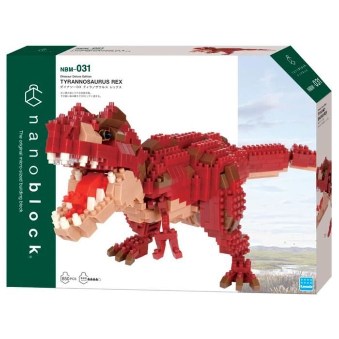 Nanoblock - NBM-031 - Nanoblock Tyrannosaurus Rex - Edizione Deluxe