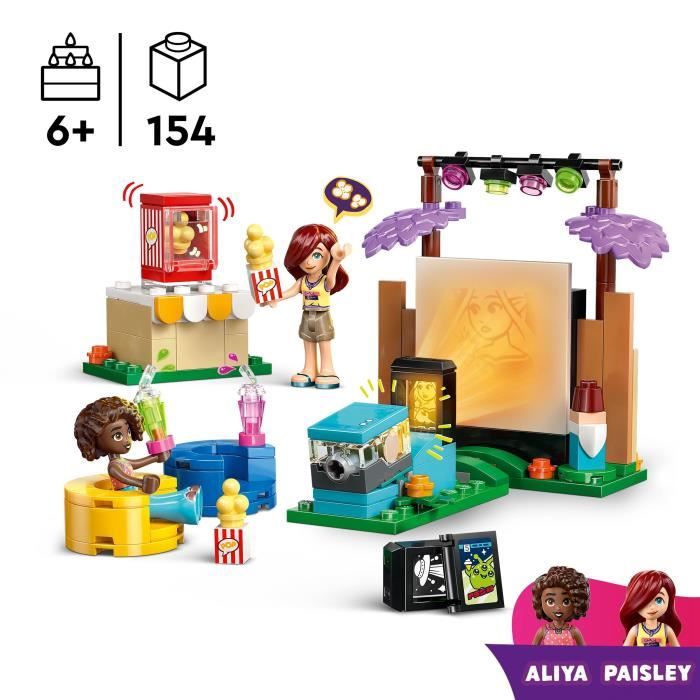 Image secondaire de LEGO Friends 42642 Soirée Cinéma entre Amies - Jeu de Construction pour Fille des 6 Ans