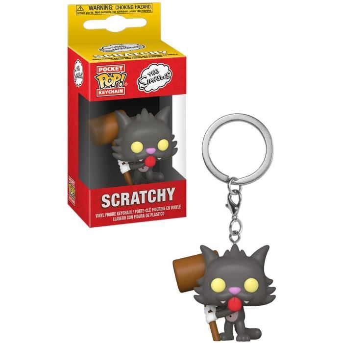 Porte-clés Funko Pocket Pop! Simpsons - Scratchy