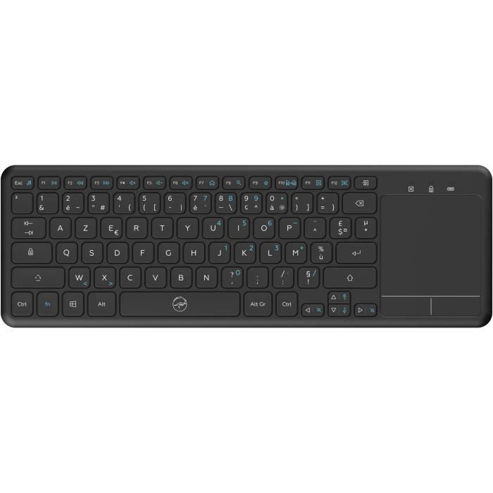 Tastiera wireless per smart TV - MOBILITY - Nera - Azerty